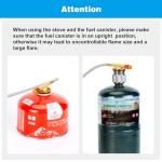 WADEO 3700W Portable Camping Gas Stove with Case