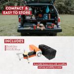 Compact Butane Camp Stove with Carrying Case