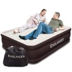 Englander Microfiber Queen Air Mattress with Pump