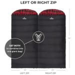 Teton Sports Celsius XL Flannel Lined Sleeping Bag