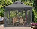 ABCCANOPY 13x13 Pop Up Gazebo with Mosquito Net
