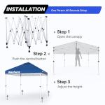 Nazhura 10' x 10' Pop Up Canopy Tent