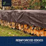 Heavy Duty Waterproof Tarp Cover 8x10