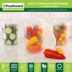Freshware 24-Pack Leak-Proof Food Containers