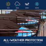 Heavy Duty Waterproof Tarp Cover 8x10