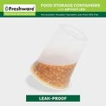 Freshware 24-Pack Leak-Proof Food Containers