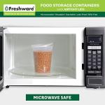 Freshware 24-Pack Leak-Proof Food Containers