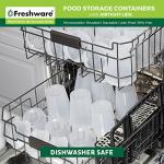Freshware 24-Pack Leak-Proof Food Containers