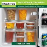 Freshware 24-Pack Leak-Proof Food Containers
