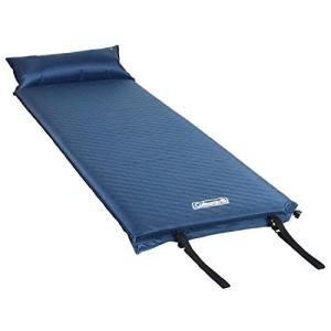 Coleman Self-Inflating Mattress with Blue Pillow