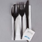 50 Pack of Individually Wrapped Plastic Cutlery Sets