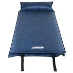 Coleman Self-Inflating Mattress with Blue Pillow