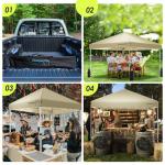 10x10 Instant Shade Canopy Tent with Walls