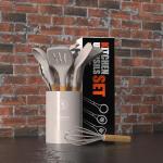 14-Piece Heat-Resistant Silicone Cooking Utensil Set