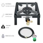 Lightweight Propane Camp Stove for Emergencies