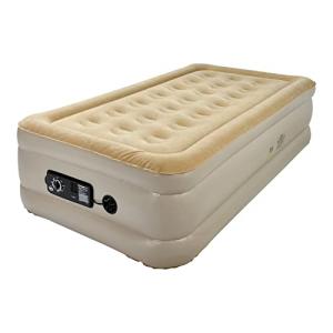 Serta Twin Raised Air Mattress with Built-In Pump