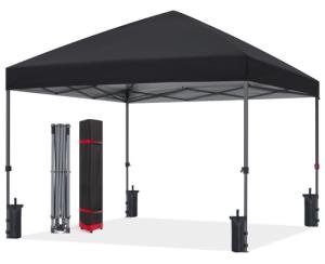 10x10 Pop Up Canopy Tent with Sandbags