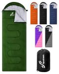 Sportneer 3-Season Waterproof Sleeping Bag for Camping
