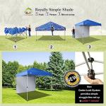 Crown Shades 8x8 Pop Up Canopy Tent (Blue)