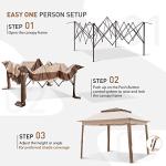 COOS BAY 11' Pop-Up Gazebo Tent with Netting