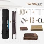 COOS BAY 11' Pop-Up Gazebo Tent with Netting