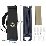 CROWN SHADES 6.5x6.5 Pop Up Canopy Tent