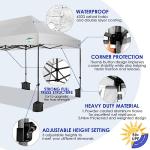 COBIZI 10x20 Heavy Duty Pop Up Canopy Tent
