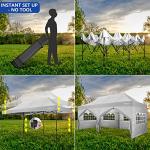 COBIZI 10x20 Heavy Duty Pop Up Canopy Tent