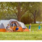 Core 9-Person Family Dome Tent, Orange