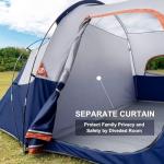 HIKERGARDEN 10-Person Easy Set Up Camping Tent
