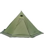 Lightweight 4-Person Tipi Tent with Stove Jack