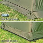 Lightweight 4-Person Tipi Tent with Stove Jack
