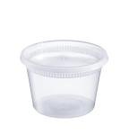 48 Sets 16 oz. Airtight Plastic Food Containers