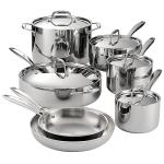 Tramontina 12-Piece Stainless Steel Cookware Set