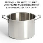 Martha Stewart Castelle 10-Piece Stainless Steel Cookware