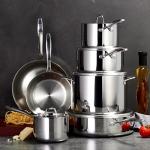 Tramontina 12-Piece Stainless Steel Cookware Set