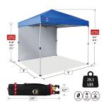 Crown Shades 8x8 Pop Up Canopy Tent (Blue)