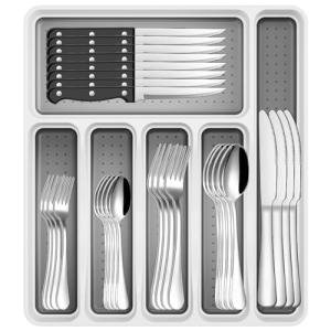 49-Piece Stainless Steel Cutlery Set for 8