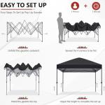 10x10 Pop Up Canopy Tent with Sandbags