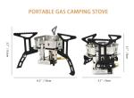 ONLYFIRE Portable Gas Stove for Camping & Hiking