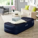 Intex Elevated Twin Airbed with Built-In Pump