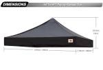ABCCANOPY Replacement Canopy Top for 10x10 Tent