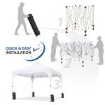 Yaheetech 10x10 Pop Up Canopy Tent with Vent