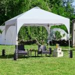 Yaheetech 10x10 Pop Up Canopy Tent with Vent