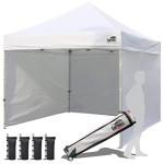 Eurmax 10'x10' Instant Canopy Tent with Walls