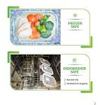 Airtight Glass Meal Prep Containers - 5 Pack