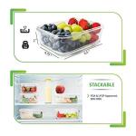 Airtight Glass Meal Prep Containers - 5 Pack