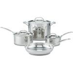 Cuisinart Classic Stainless Steel 7-Piece Cookware Set