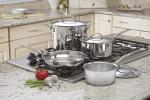 Cuisinart Classic Stainless Steel 7-Piece Cookware Set