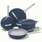 Ceramic Non-Stick Cookware Set with Storage Solutions